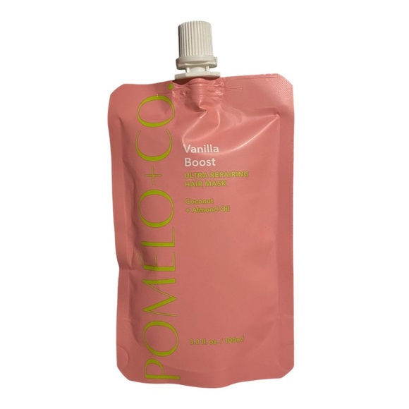 Pomélo + Co. Vanilla Boost Ultra Repairing Hair Mask Coconut + Almond Oil Sealed - Picture 1 of 2